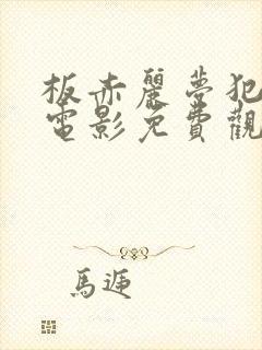 板赤丽梦犯杀手电影免费观看封面