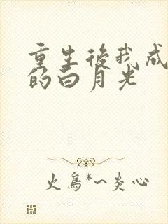 重生后我成了他的白月光