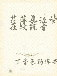 花落见流萤短剧在线观看