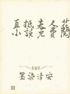 直抵夫人花心的小说免费阅读全儿媳