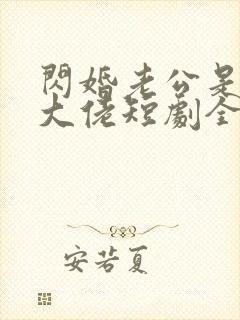 闪婚老公是豪门大佬短剧全集