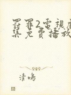 罚罪2电视剧全集免费播放