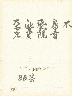 至此飞鸟不相逢免费观看