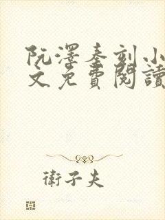 阮泽秦刻小说全文免费阅读最新章节