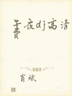 午夜dj高清免费封面