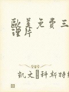 欧美免费三级伦理片