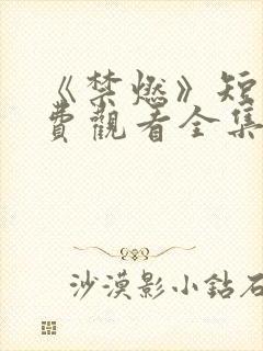 《禁燃》短剧免费观看全集封面