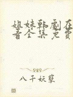 姐妹韩剧在线观看全集免费封面