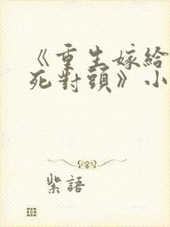 《重生嫁给前夫死对头》小说