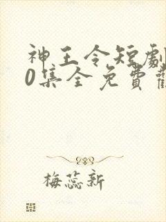 神王令短剧100集全免费观看