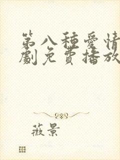 第八种爱情电视剧免费播放