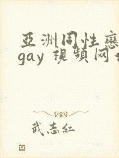 亚洲同性恋男 gay 视频网站