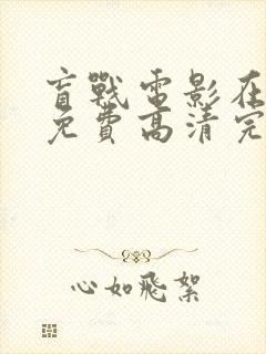 盲战电影在线看免费高清完整版国语封面