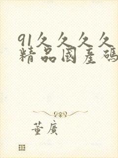 91久久久久久精品国产码