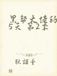 黑帮大佬的365天 第2季