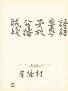 贼公子粤语版在线播放粤语