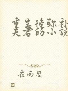 重生后弥补前世夫君的小说