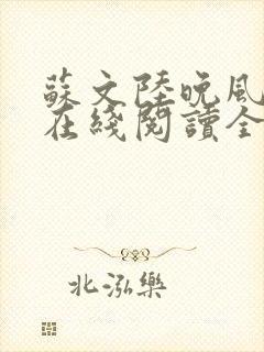 苏文陆晚风小说在线阅读全文