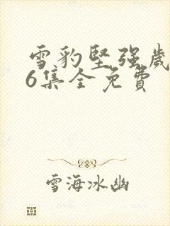 雪豹坚强岁月46集全免费