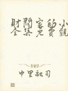 财阀家的小儿子全集免费观看高清