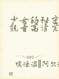 少女的秘密在线观看高清完整版电影封面