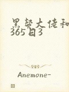 黑帮大佬和我的365日3封面