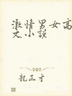 激情男女高潮短文小说