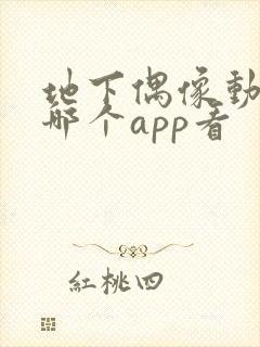 地下偶像动漫在哪个app看