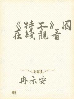 《特工》国语版在线观看