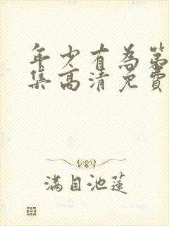 年少有为第10集高清免费播放