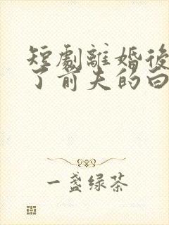 短剧离婚后我成了前夫的白月光