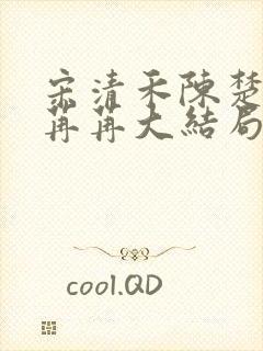 宋清禾陈楚尧顾苒苒大结局封面