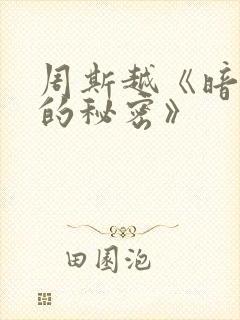 周斯越《暗格里的秘密》