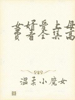 女婿爱上母娘免费看全集高清版