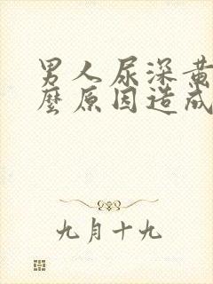 男人尿深黄是什么原因造成的