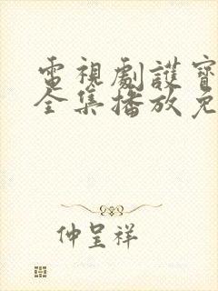 电视剧护宝寻踪全集播放免费观看封面