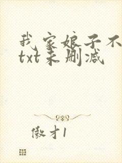 我家娘子不对劲txt未删减