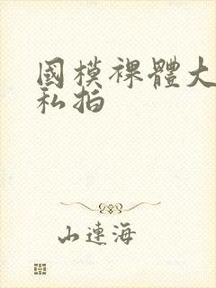 国模裸体大尺度私拍封面