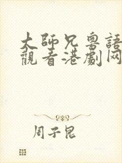 大师兄粤语在线观看港剧网