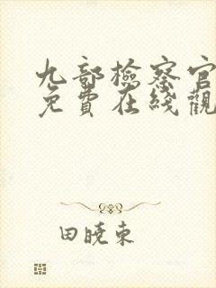 九部检察官全集免费在线观看