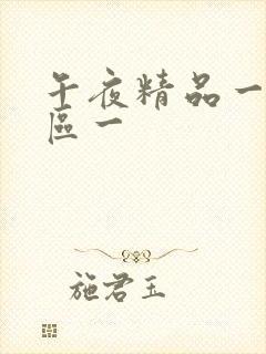 午夜精品一区二区一