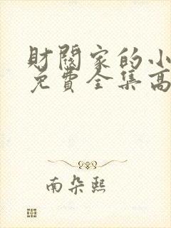 财阀家的小儿子免费全集高清