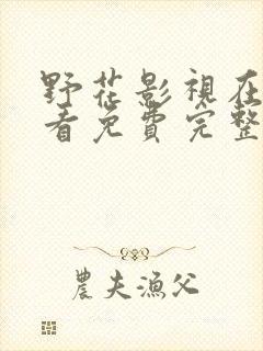 野花影视在线观看免费完整版高清