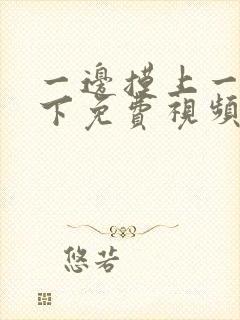一边摸上一边摸下免费视频