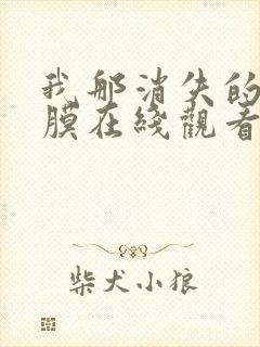 我那消失的眼角膜在线观看完整版封面