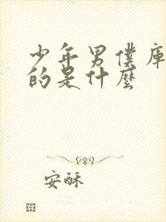 少年男仆库洛讲的是什么封面