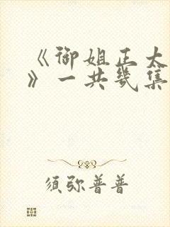 《御姐正太御姐》一共几集