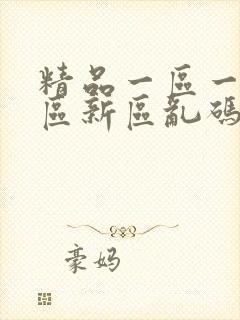 精品一区一区三区新区乱码封面