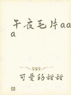 午夜毛片aaaa