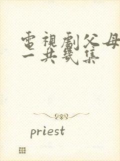 电视剧父母爱情一共几集